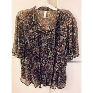 Sophisticated Floral Blouse